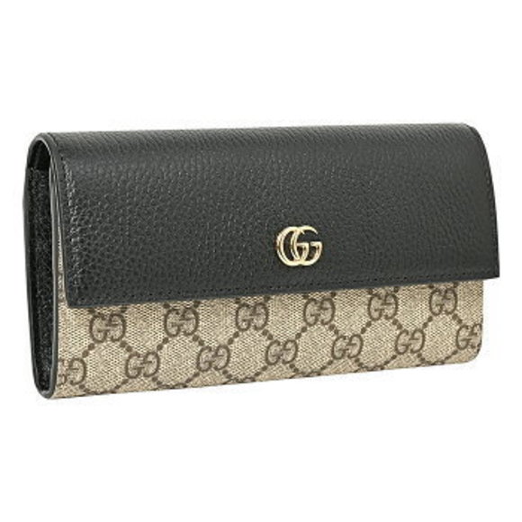 Gucci GG Supreme Continental Wallet GG Bicolor - Picture 1 of 6
